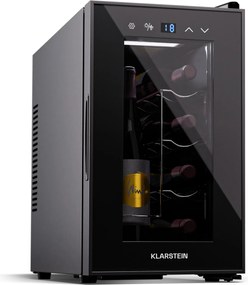 Klarstein Shiraz 26.5cm 8 Butelek Winiarka Wolnostojąca Czarny