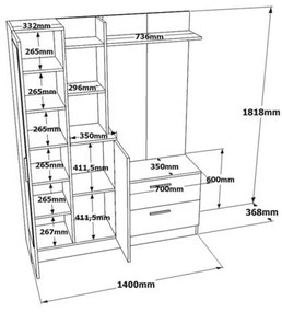 Zestaw do przedpokoju Dana White