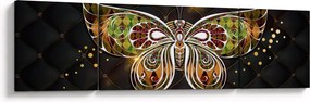 Obraz - Magiczny motyl (170x50 cm)