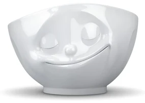 Biała porcelanowa szczęśliwa miska 58products