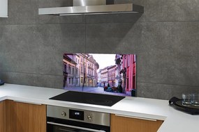 Szkło Ozdobne do Kuchni Zabytkowe Stare Miasto w Krakowie