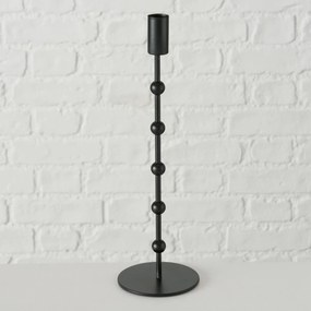 Metalowy świecznik Kimberly, 2 sztuki, kolor czarny