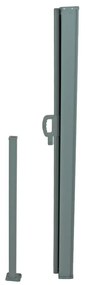 Szara metalowa osłona balkonowa 300x160 cm – Garden Pleasure