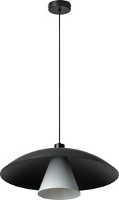 Osram - Żyrandol na lince DECOR FLYING MUSHROOM 1xE27/25W/230V śr. 50 cm czarny