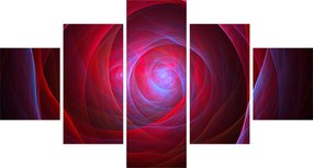 Abstrakcyjny obraz oczu (125x70 cm)