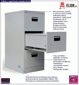 Biurowa szafka z szufladami na klucz - Flotsar