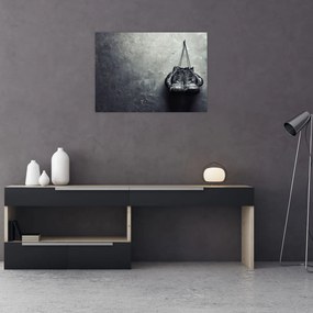 Obraz na szkle rękawic bokserskich (70x50 cm)