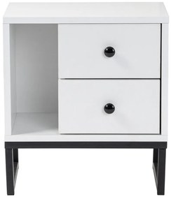 Stolik nocny Glimmer White