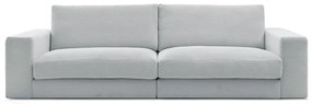 Jasnoszara sztruksowa sofa 274 cm Leonard – Bobochic Paris