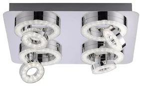 JUST LIGHT. 14662-17 - LED RGBW Ściemn. Oświetlenie punktowe TIM 4xLED/5,9/230V + pilot