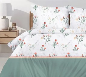 Pościel Bawełniana Greno Premium Saggio 140x200 Zielona GRENO
