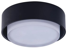 Azzardo AZ4389 - LED Łazienkowa oprawa wpuszczana KASTORIA 7W/230V IP44 czarna