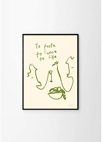 Plakat 30x40 cm To Life – The Poster Club