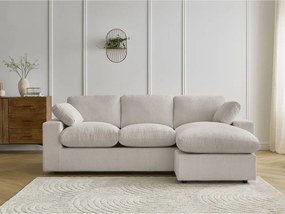 Beżowy sztruksowy narożnik Belair – Bobochic Paris