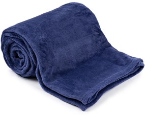 Matex Koc Plain niebieski, 150 x 200 cm