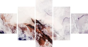 Obraz - Fioletowy marmur N⁰1 (125x70 cm)