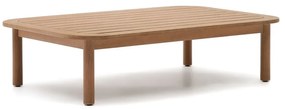 Stolik z litego drewna eukaliptusowego w naturalnym kolorze 89x140 cm Sacova – Kave Home