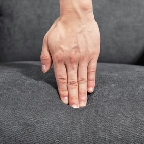 HOMCOM Fotel relaksacyjny z funkcją leżenia i pomocą przy wstawaniu do 200kg ciemnoszary 72,5x94x109cm | Aosom PL