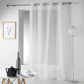 Biała firanka 140x280 cm Telma – douceur d'intérieur