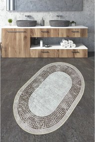 Jasnobrązowy dywanik łazienkowy 70x120 cm Arturo – Foutastic