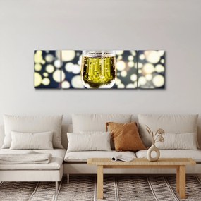 Obraz szampana (170x50 cm)
