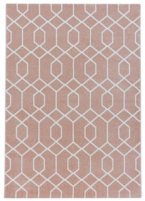 Dywan nowoczesny Efor geometria różowy 200 cm x 290 cm