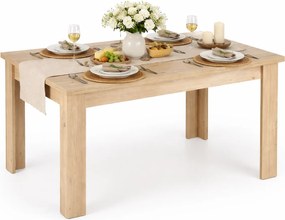 Prostokątny rozkładany stół dąb artisan K6-D01