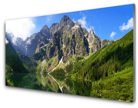 Obraz Akrylowy Tatry Góry Morskie Oko Las