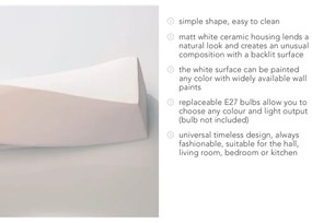 Kinkiet ceramiczny Nice Lamps Taurus