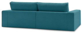 Niebieska sztruksowa sofa 274 cm Leonard – Bobochic Paris