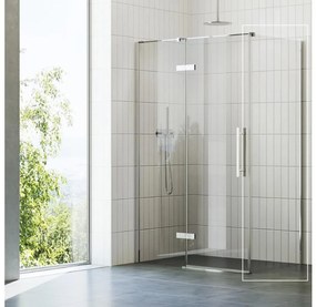 Ravak X9VV40A00Z1 - Stała ścianka prysznicowa COOL 80x195 cm błyszczący chrom