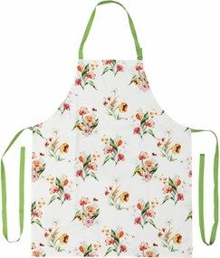 Fartuch kuchenny Peony w kolorach późnego lata, 85 x 70 cm