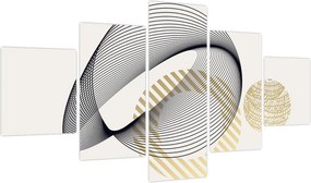 Obraz - Kształty geometryczne N⁰3 (125x70 cm)