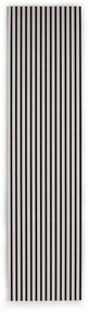 Dekoracyjny panel akustyczny, 2400 x 600 mm, 5 szt., czarny / beżowy