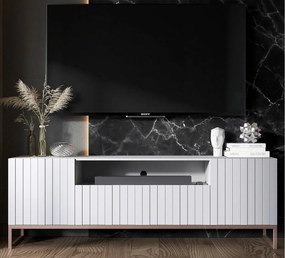 Szafka RTV TAL 2D1K 150cm biała mat