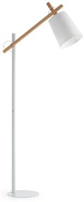Biała lampa stojąca Kave Home Jovik
