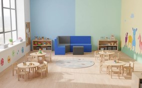 Kanapa piankowa do przedszkola Tobo Light Junior, narożnik