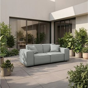 Sofa 2-osobowa Patio, tkanina Odyssey, cement (02)
