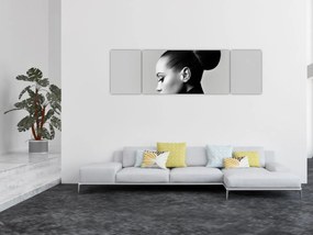 Obraz - Profil pięknej kobiety (170x50 cm)