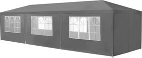 Pawilon ogrodowy 3x9m ze ściankami i oknami - duży namiot imprezowy, altana eventowa