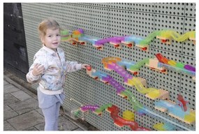 Masterkidz zestaw konstrukcyjny tor dla piłek do tablica stem 63 el.
