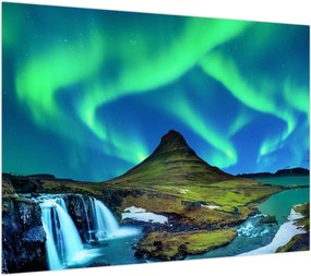 Obraz - Kirkjufell, Islandia (70x50 cm)
