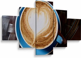 Obraz - Latte Art (125x70 cm)