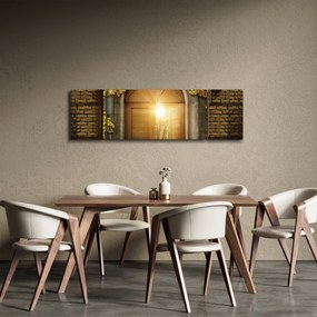 Obraz - Brama w lesie (170x50 cm)