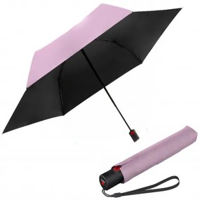KNIRPS U.200 ROSE WITH BLACK - elegancki damski parasol w pełni automatyczny