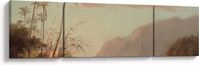 Obraz - Camille Pissarro, A creek in st. Thomas (Virgin Islands), reprodukcje (170x50 cm)