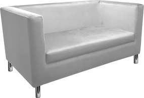 Sofa Monaco : Kolor nogi - Chrom, Kolor tkaniny - VELVET - MG39, Typ tkaniny - Velvet, Wysokość nogi - 15 cm