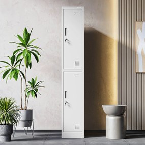 Szafka socjalna ubraniowa BHP szara: IGOR 1 Plus