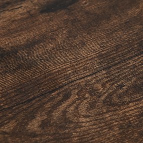 HOMCOM Stół barowy z hokerami zestaw 5 części rustykalny brąz czarny nowoczesny design | Aosom PL