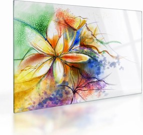 Obraz na szkle - Kwiat (70x50 cm)